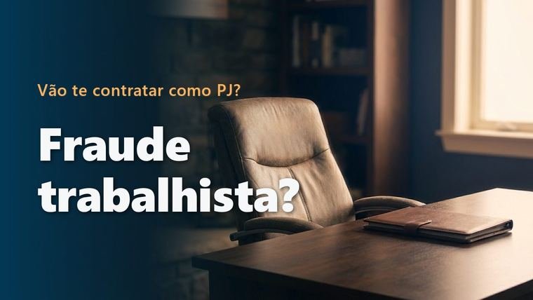 Cadeira de escritório vazia diante de uma mesa de madeira escura com uma agenda de couro fechada em cima